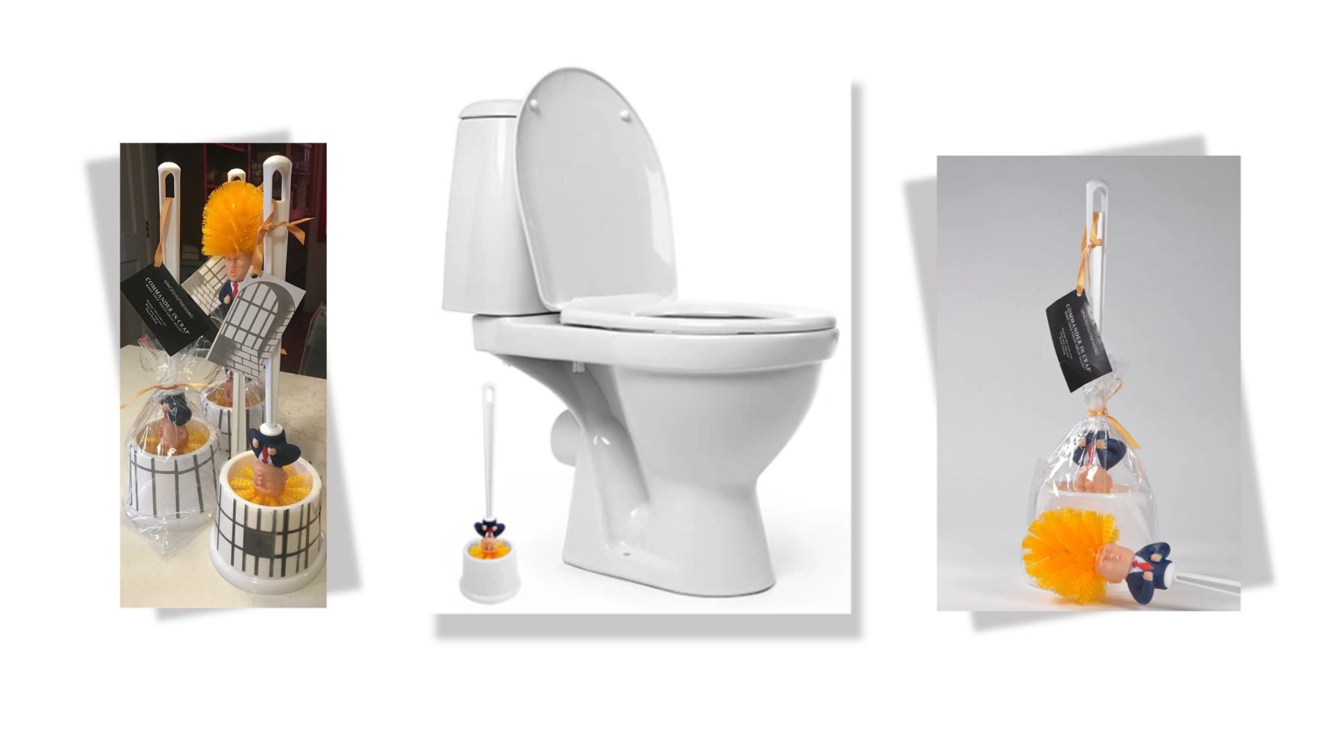 Trump toilet brush