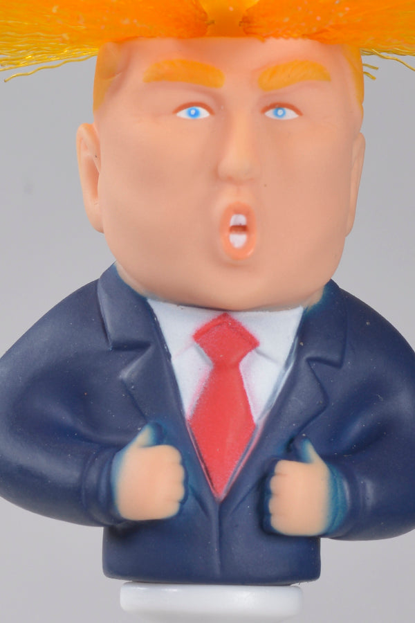 Commander in Crap Donald Trump Toilet Brush close up